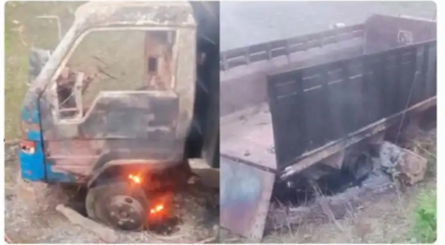 সালথায় গরু চুরি করতে এসে ট্রাক ফেলে পালালো চোর