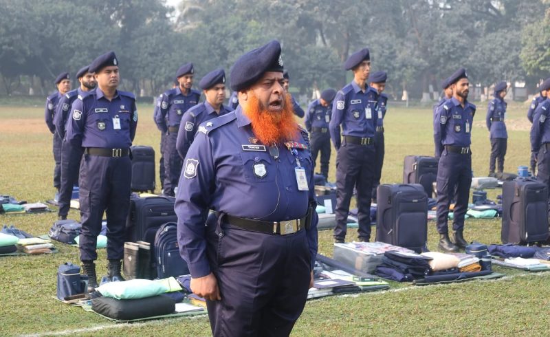 পঞ্চগড় জেলা পুলিশের  কিট প্যারেড অনুষ্ঠিত